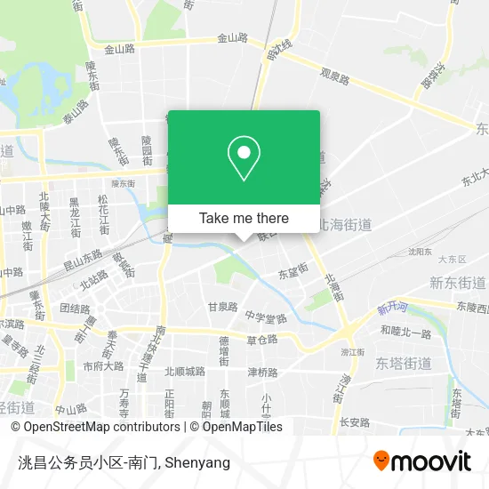 洮昌公务员小区-南门 map