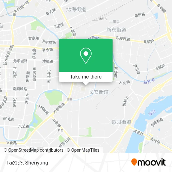 Taの茶 map