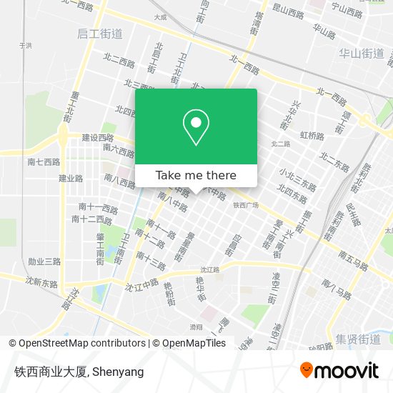 铁西商业大厦 map