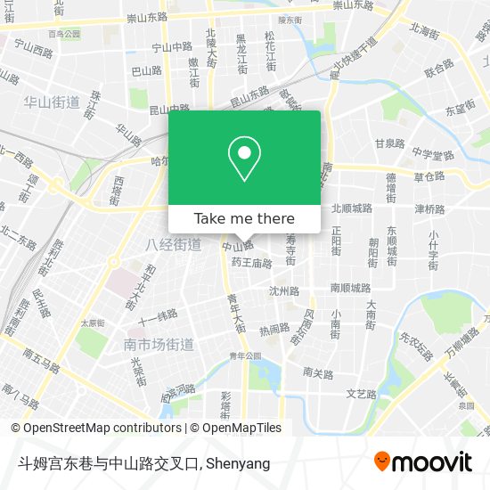 斗姆宫东巷与中山路交叉口 map