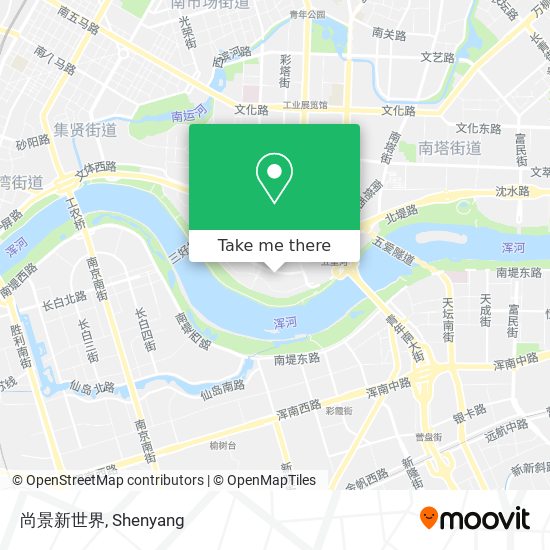 尚景新世界 map