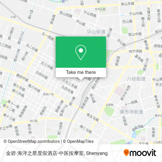 金碧·海洋之星度假酒店-中医按摩室 map