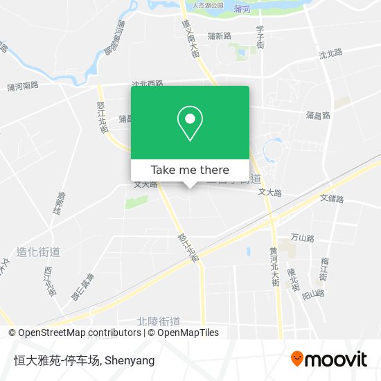 恒大雅苑-停车场 map