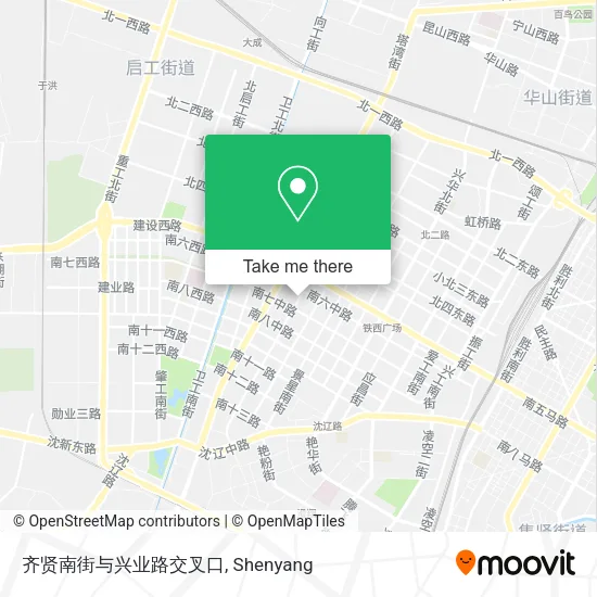 齐贤南街与兴业路交叉口 map