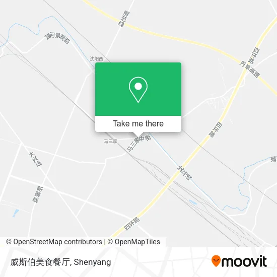 威斯伯美食餐厅 map