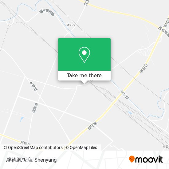 馨德源饭店 map