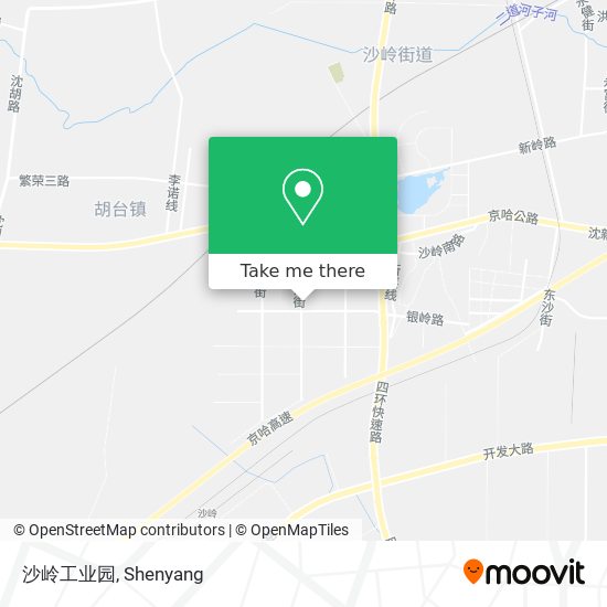 沙岭工业园 map