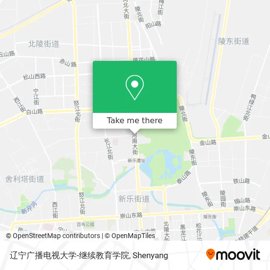 辽宁广播电视大学-继续教育学院 map