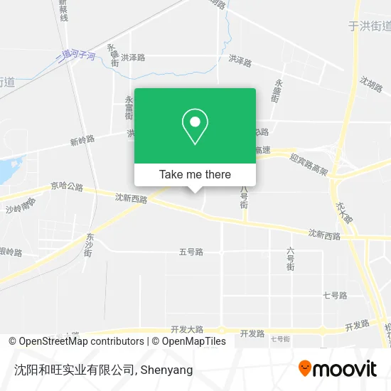 沈阳和旺实业有限公司 map