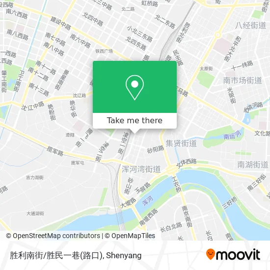 胜利南街/胜民一巷(路口) map