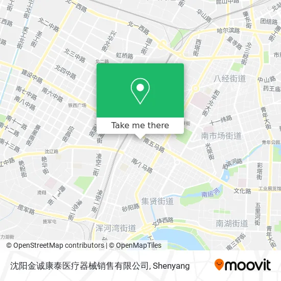 沈阳金诚康泰医疗器械销售有限公司 map