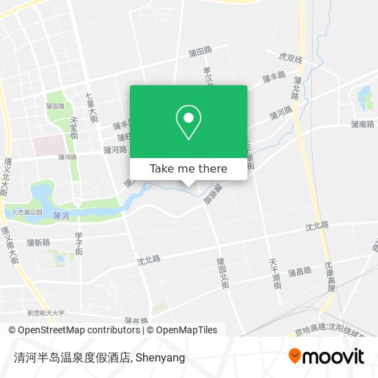 清河半岛温泉度假酒店 map