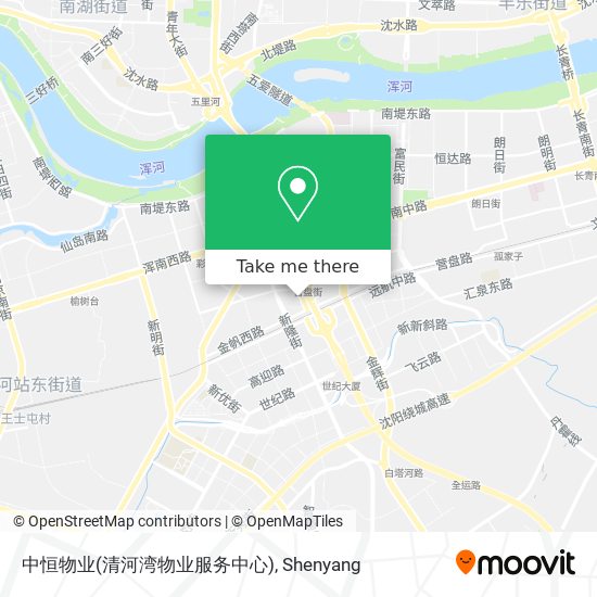 中恒物业(清河湾物业服务中心) map