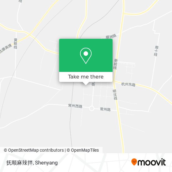 抚顺麻辣拌 map