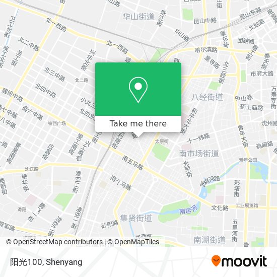 阳光100 map