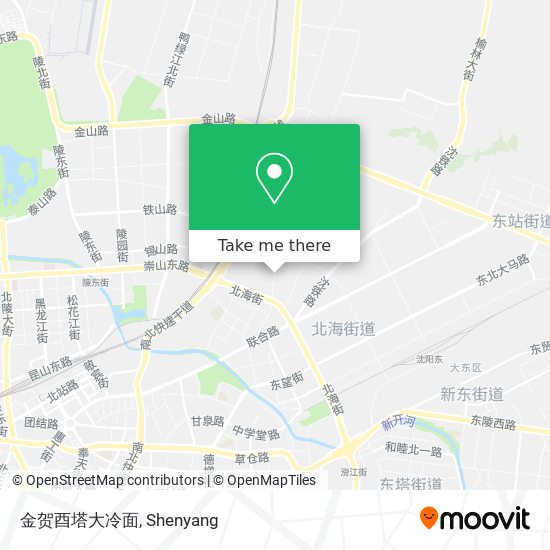 金贺酉塔大冷面 map