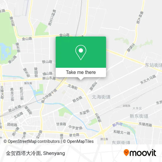 金贺酉塔大冷面 map