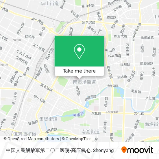 中国人民解放军第二〇二医院-高压氧仓 map