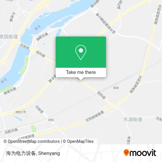 海为电力设备 map