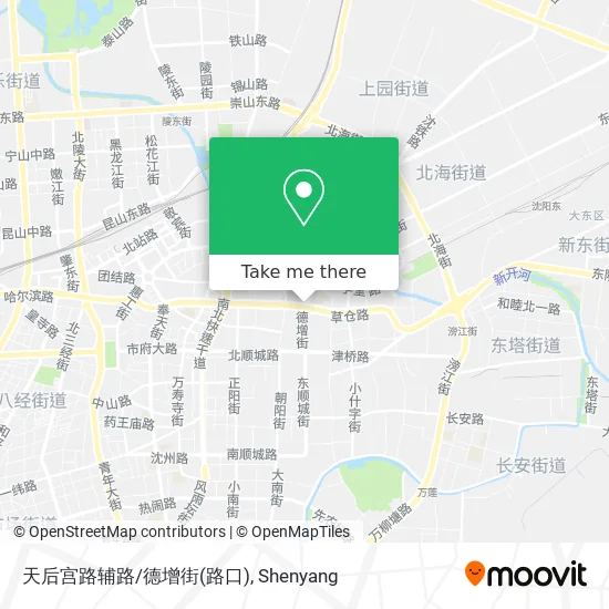 天后宫路辅路/德增街(路口) map