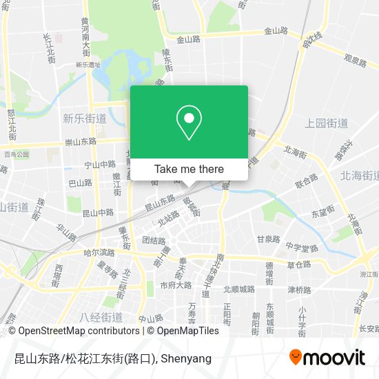 昆山东路/松花江东街(路口) map