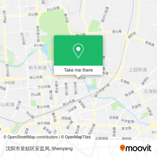 沈阳市皇姑区安监局 map