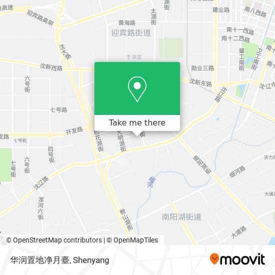 华润置地净月臺 map