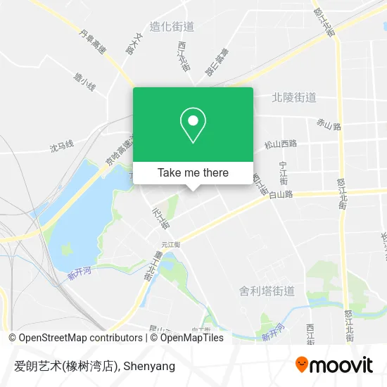 爱朗艺术(橡树湾店) map