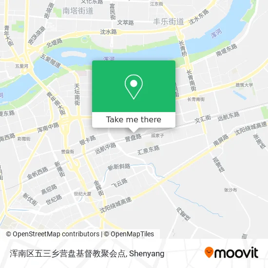 浑南区五三乡营盘基督教聚会点 map