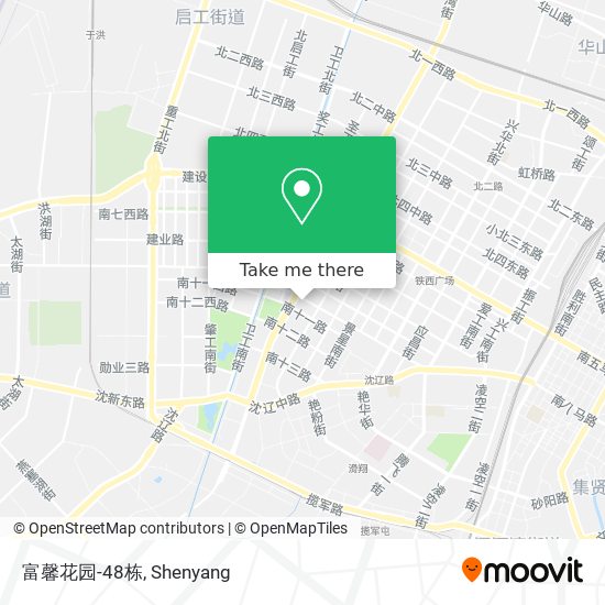 富馨花园-48栋 map