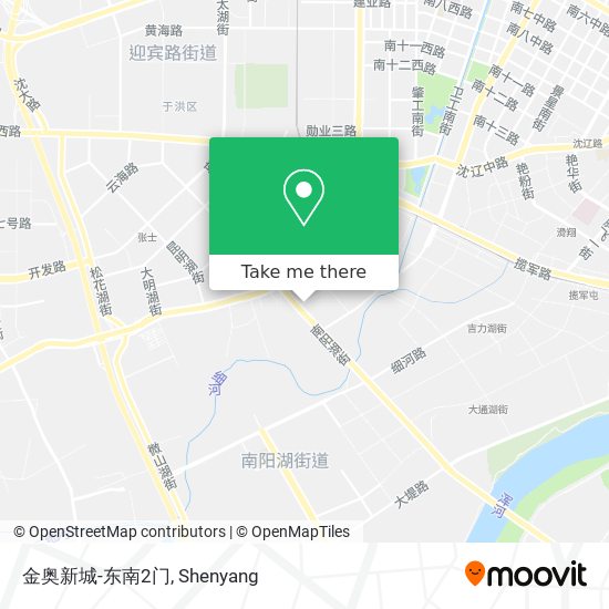 金奥新城-东南2门 map
