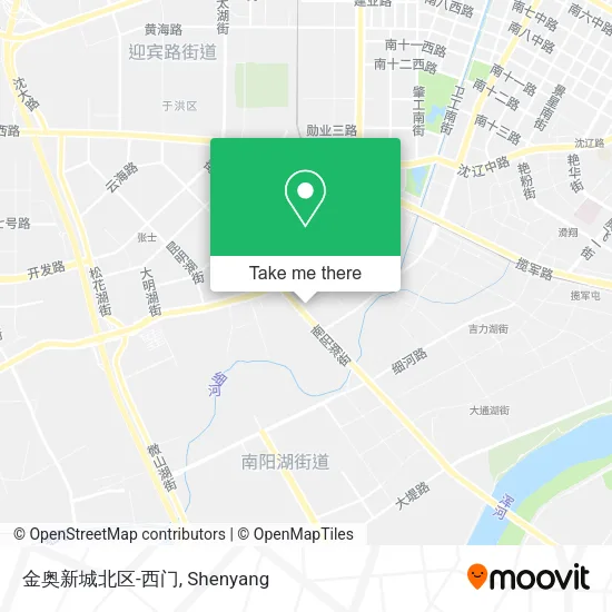 金奥新城北区-西门 map