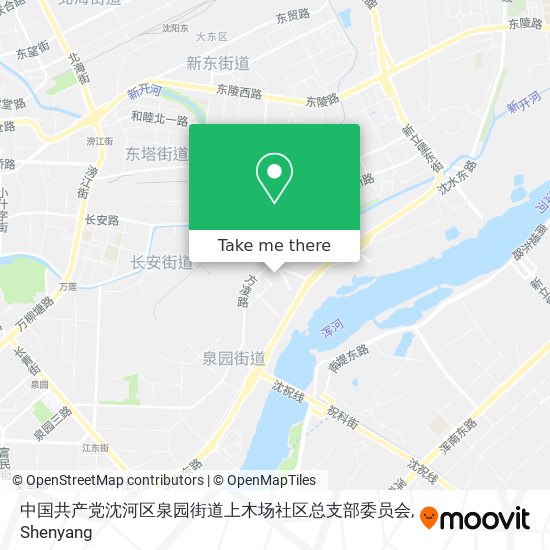 中国共产党沈河区泉园街道上木场社区总支部委员会 map