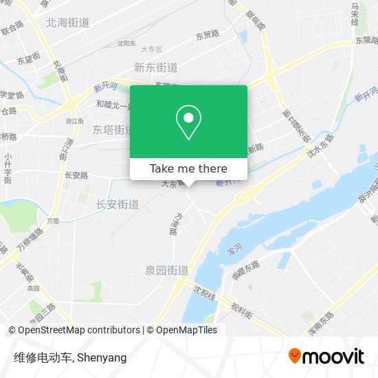 维修电动车 map