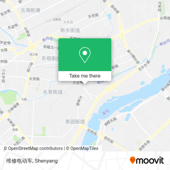 维修电动车 map