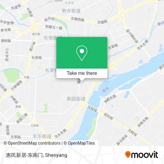惠民新居-东南门 map