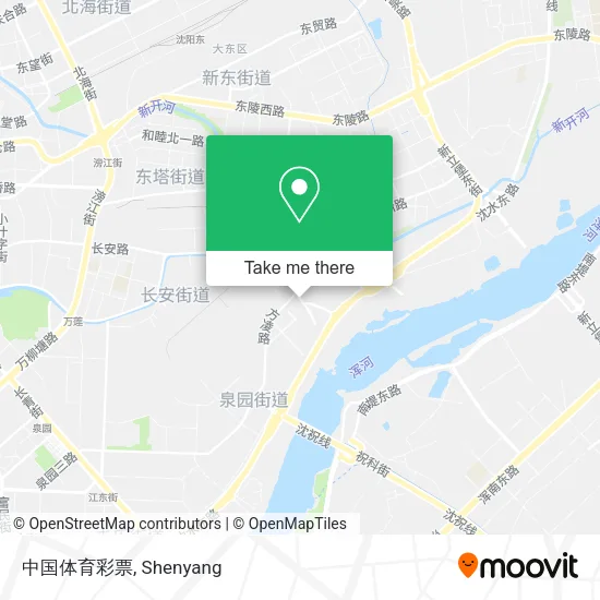 中国体育彩票 map