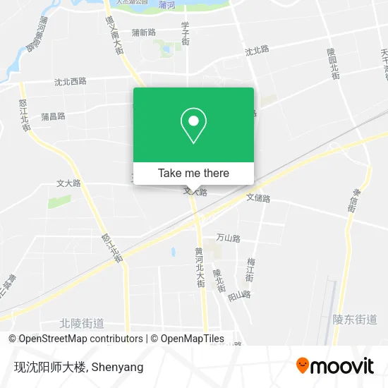 现沈阳师大楼 map