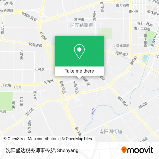 沈阳盛达税务师事务所 map
