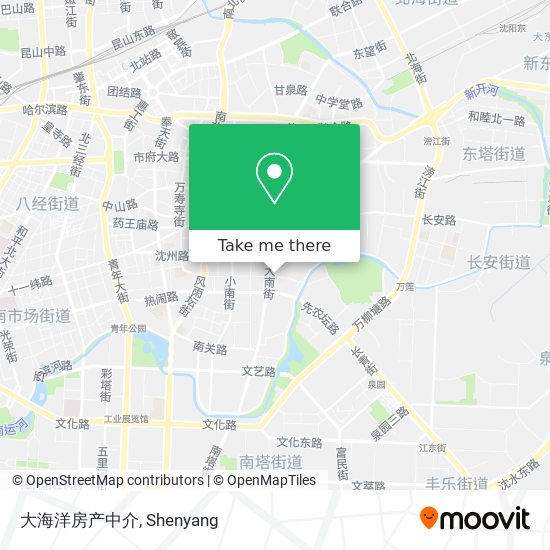 大海洋房产中介 map