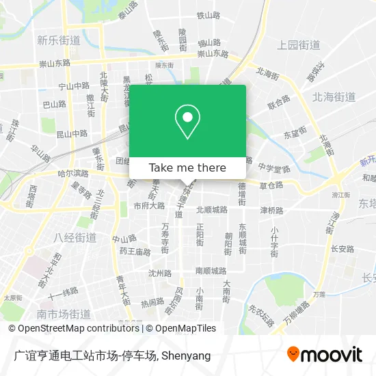 广谊亨通电工站市场-停车场 map