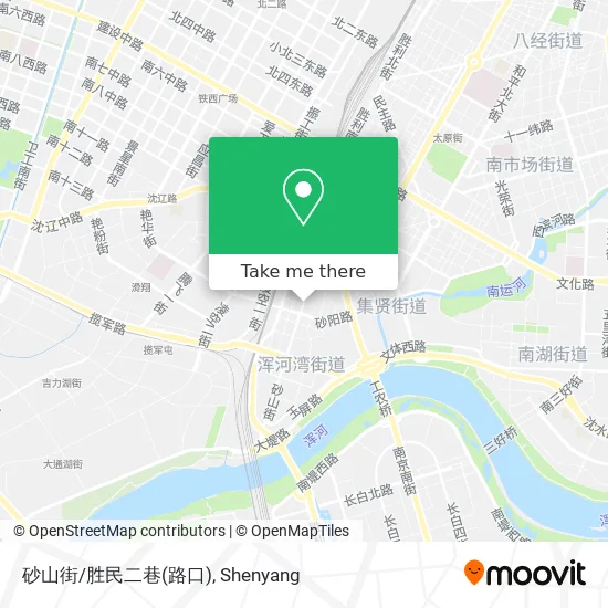 砂山街/胜民二巷(路口) map