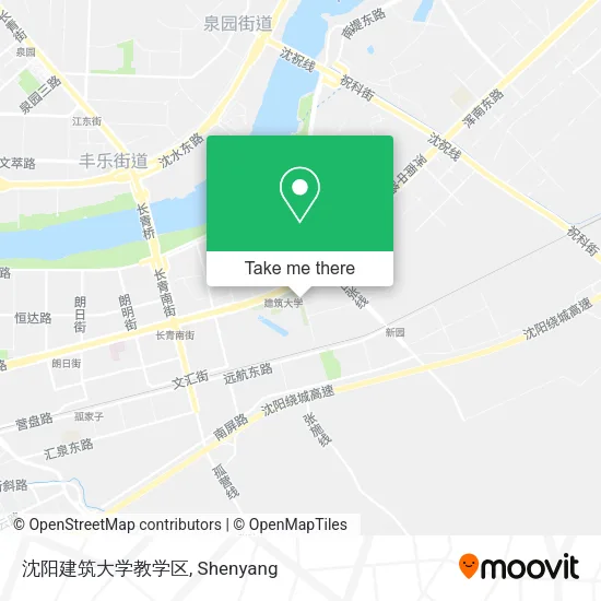沈阳建筑大学教学区 map