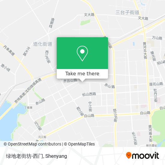 绿地老街坊-西门 map