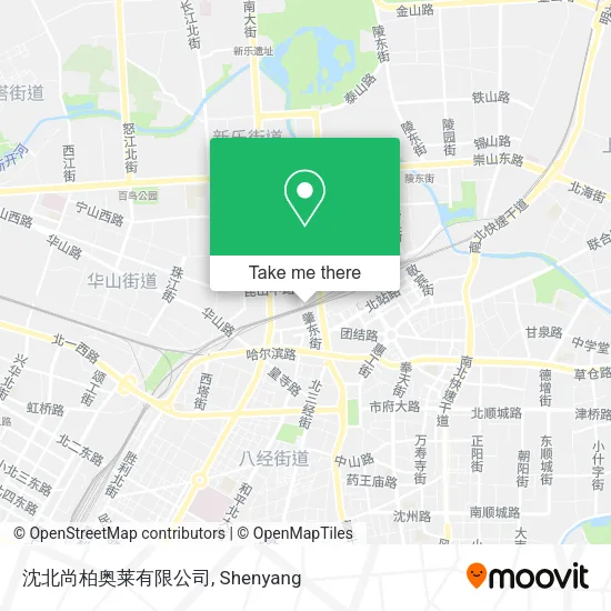 沈北尚柏奥莱有限公司 map