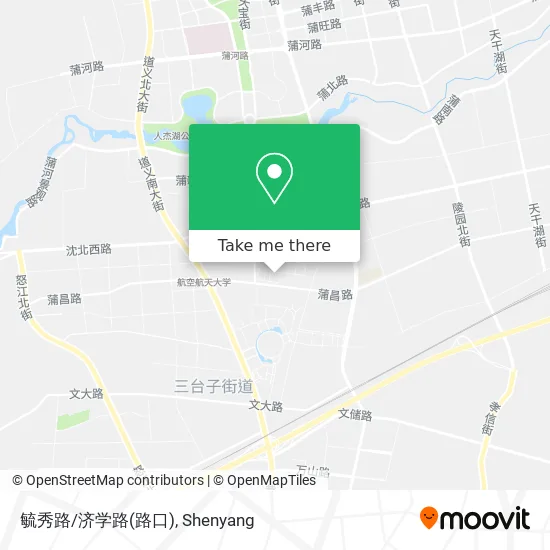 毓秀路/济学路(路口) map