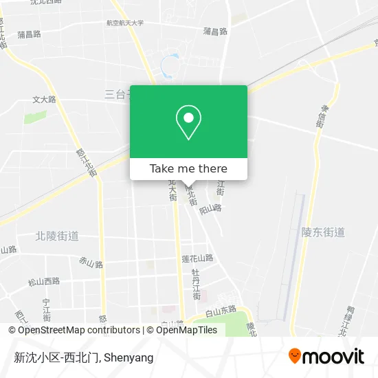 新沈小区-西北门 map