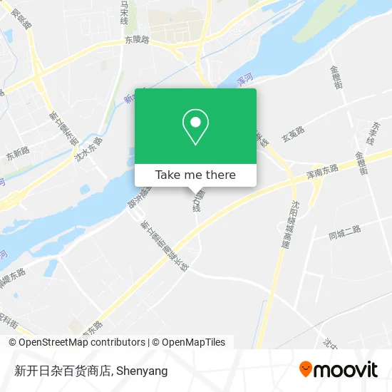 新开日杂百货商店 map