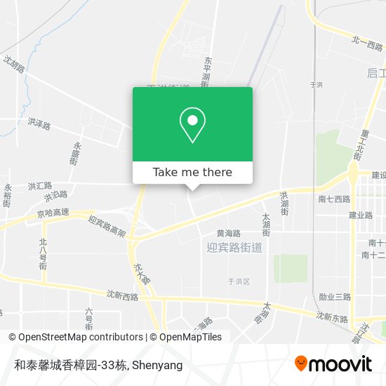 和泰馨城香樟园-33栋 map