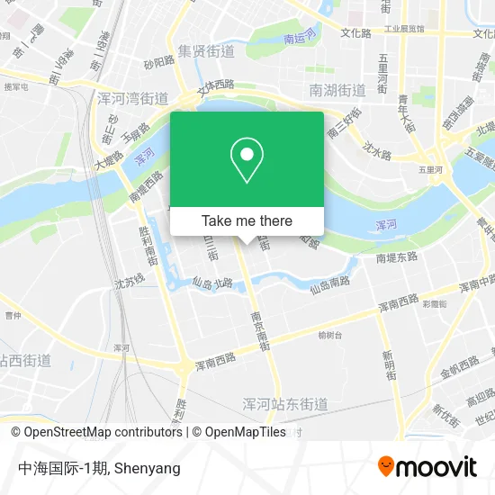 中海国际-1期 map